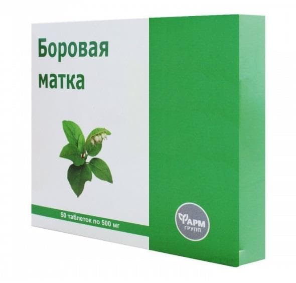 боровая матка таблетки 50 шт 
