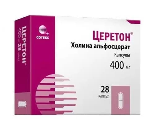 церетон капсулы 400мг n28