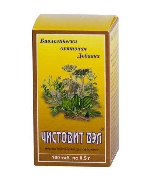 чистовит вэл 100 табл