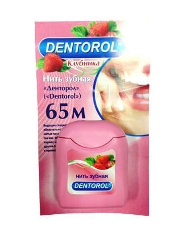 денторол з/нить 65м клубника