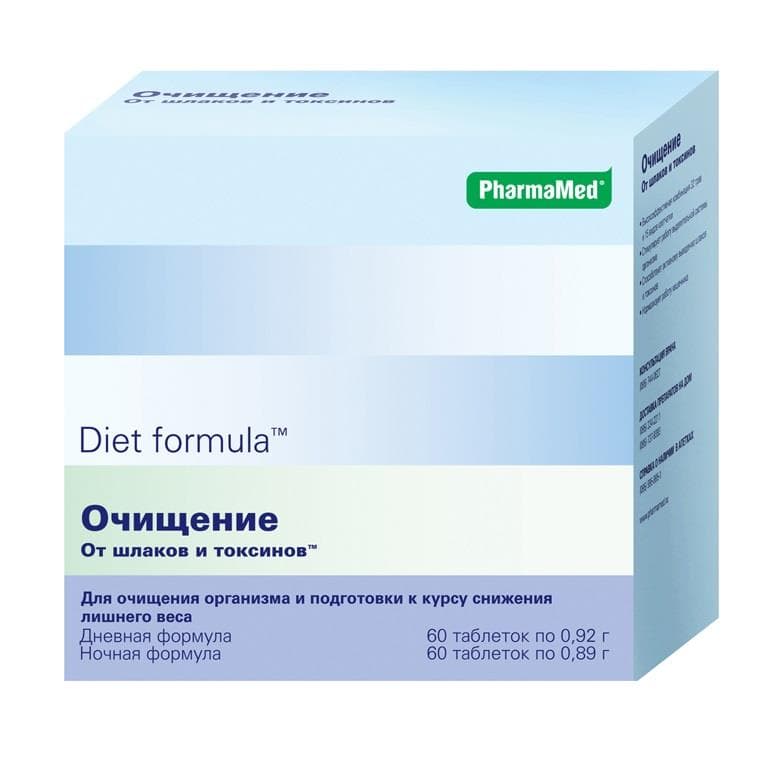 диет формула очищение от шлаков и токсинов таб 60