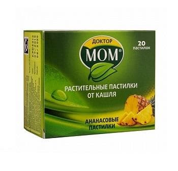 доктор мом пастилки ананас n20