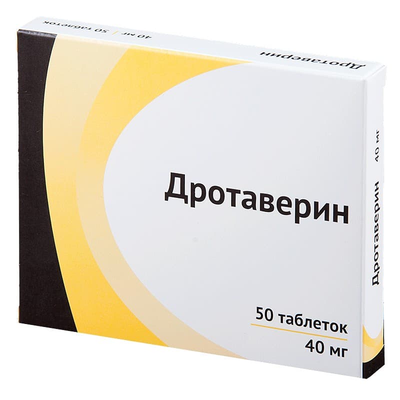 дротаверин-озон таб 40мг N50
