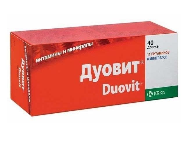 дуовит 40 драже