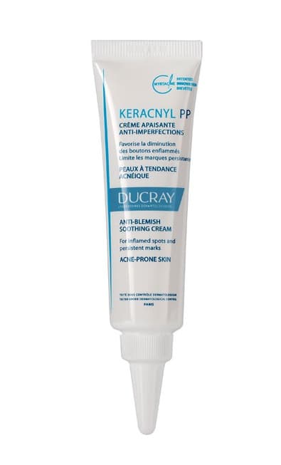 Ducray Keracnyl PP крем для лица 30мл для проблемной кожи успокаивающий