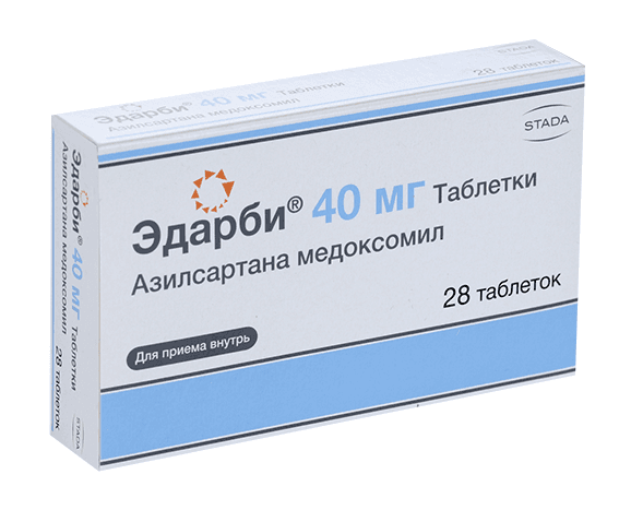 эдарби таб 40мг 28