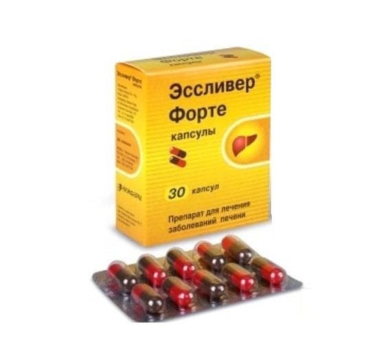 эссливер форте капсул 30
