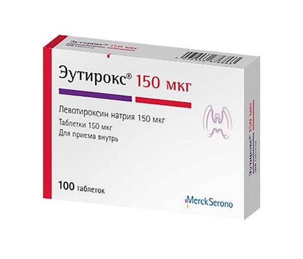эутирокс таб 150мкг N100