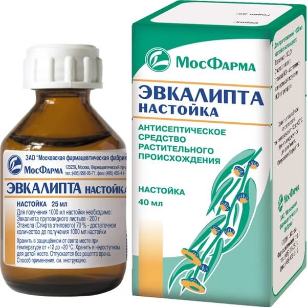 эвкалипт настойка фл 25мл