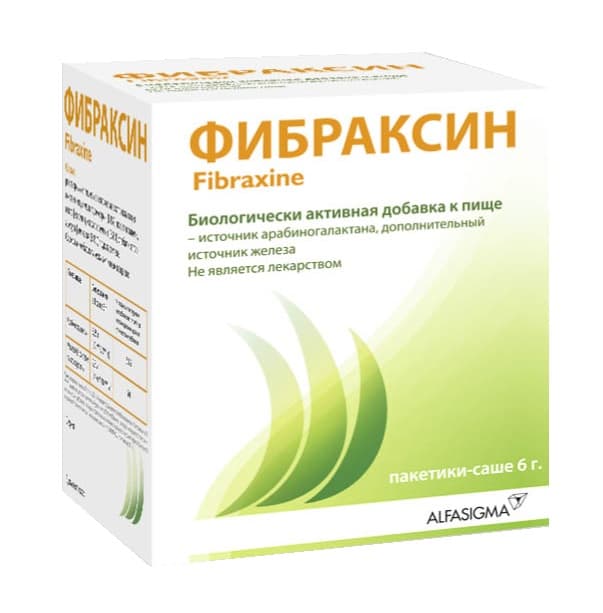 фибраксин пакеты-саше массой 6 г N15