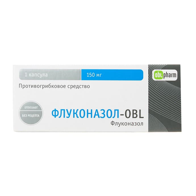 флуконазол-obl капсул 150мг N1