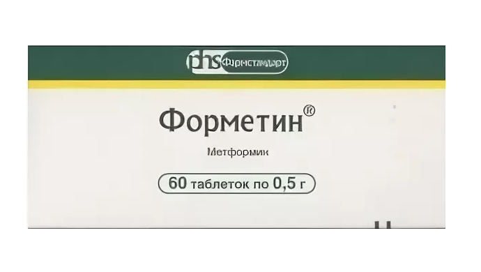 форметин таб 500мг 60