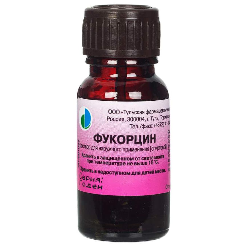 фукорцин р-р наруж 10мл