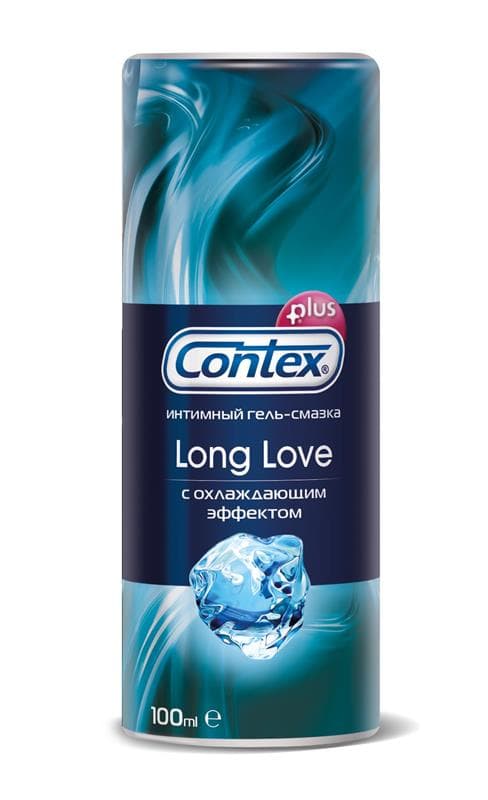 гель-смазка контекс long love 100 мл с охлаждающим эффектом