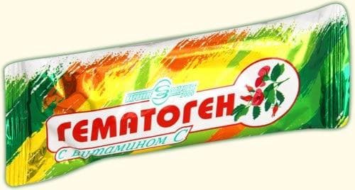 гематоген народный плитка 40г вит с