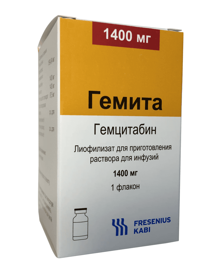 гемита лиоф для инф 1,4 г 1 фл 