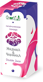 гринлаб помада малина и черника 3,5 г