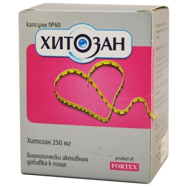 хитозан 340 мг 60 капс