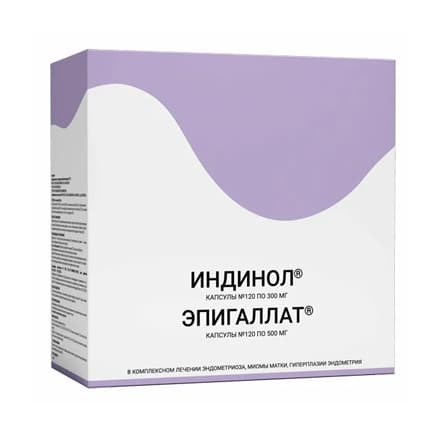 индинол плюс эпигаллат 120 капсул