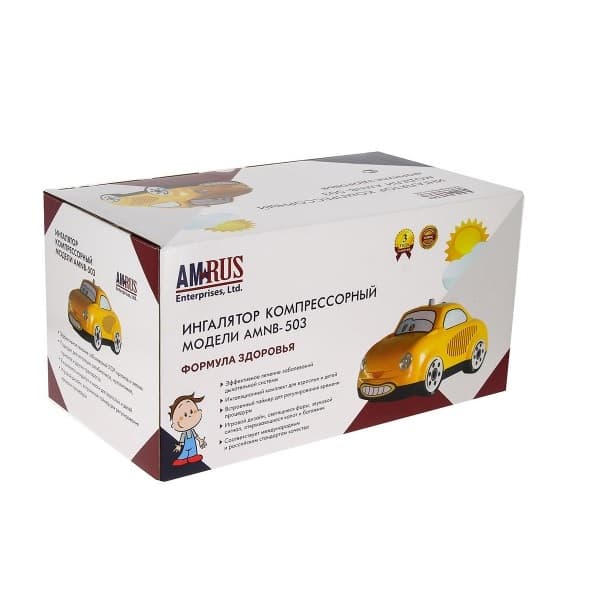 ингалятор компрессорный amnb-503 для детей