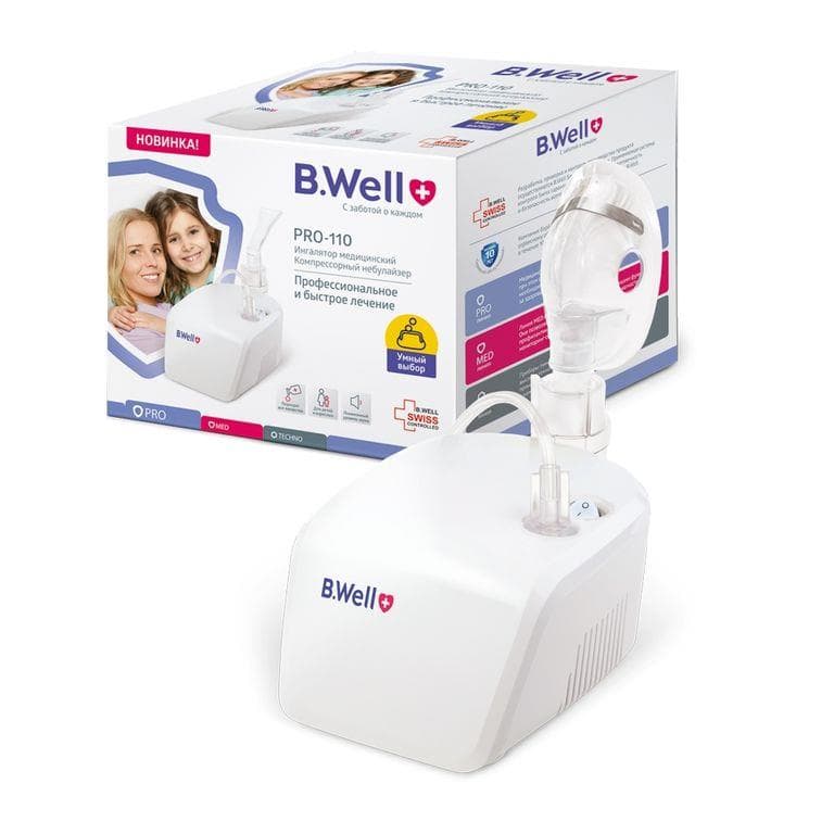 ингалятор компрессорный b well pro-110 b well limited