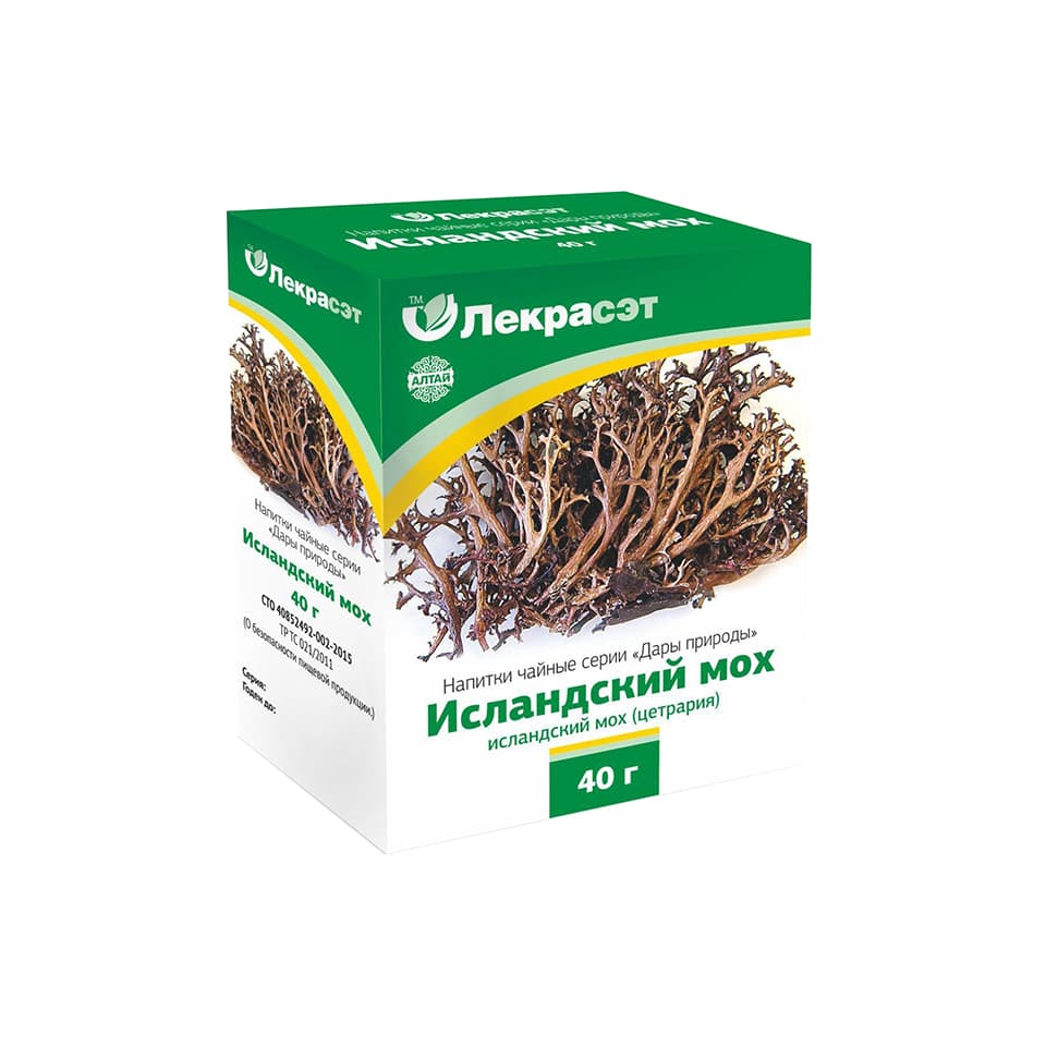 исландский мох трава 40г
