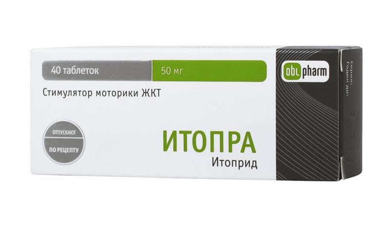 итопра 50 мг 40 табл