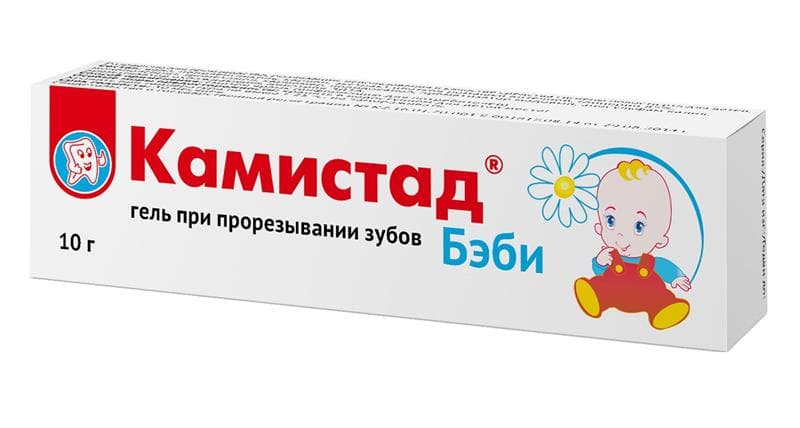 камистад бэби гель для местн примен 10г
