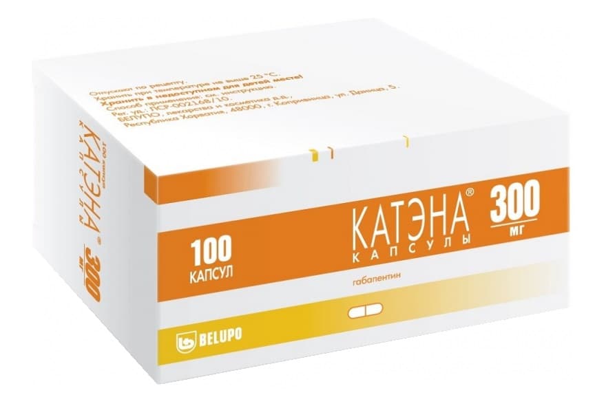 катэна капсул 300мг N100