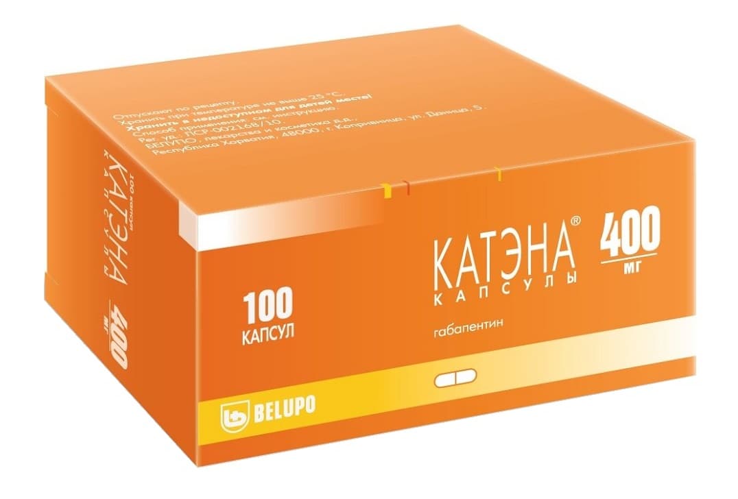 катэна капсул 400мг N100