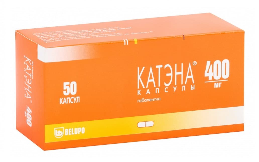 катэна капсул 400мг 50 belupo d d 