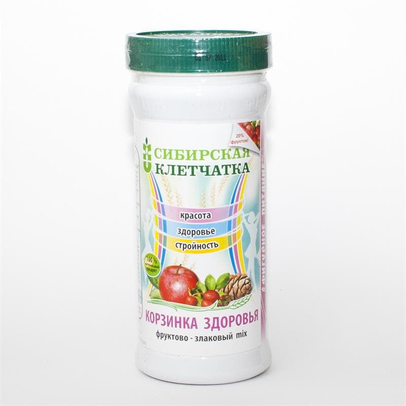 клетчатка сибирская корзинка здоровья 170 г