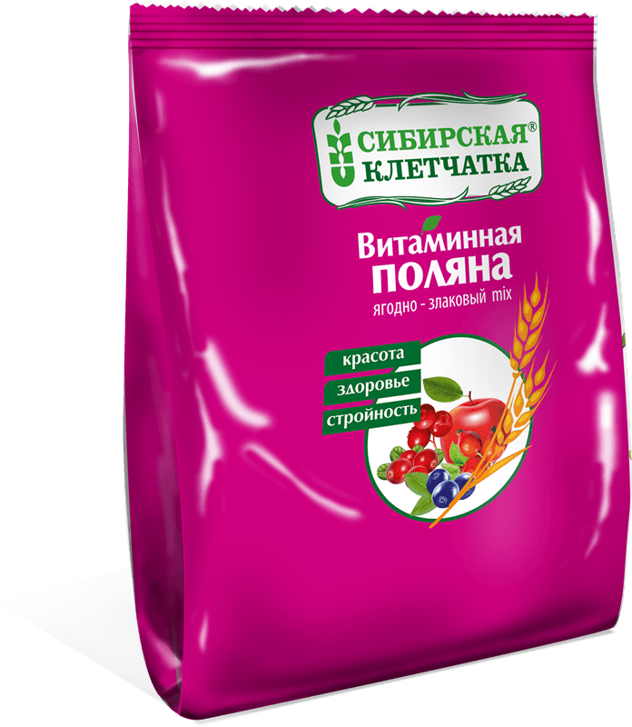 клетчатка сибирская витаминная поляна 300 г