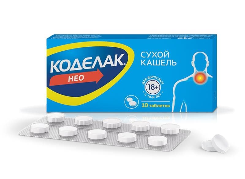 коделак нео таб ппо с пролонг высвоб 50мг N10