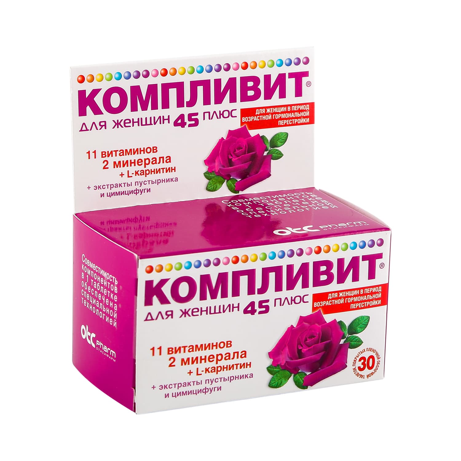 компливит 45 плюс для женщин таб ппо 30