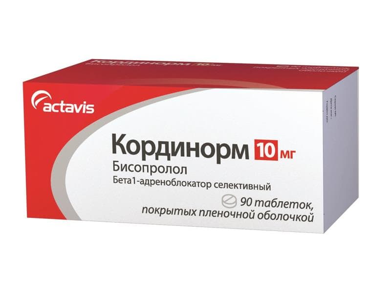 кординорм 10 мг 90 табл