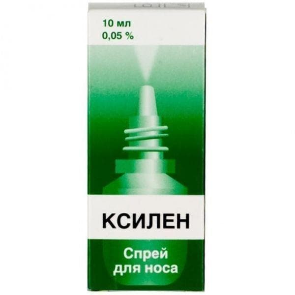 ксилен спрей наз 0,05% 10мл