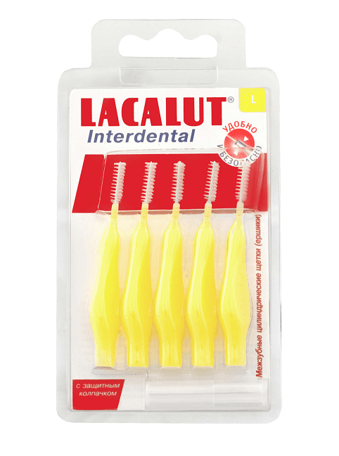 лакалют interdental ершики межзубные р l 5 цилиндрические