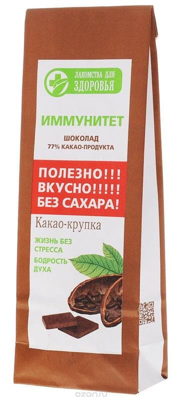 лакомства для здоровья шоколад какао 100 г