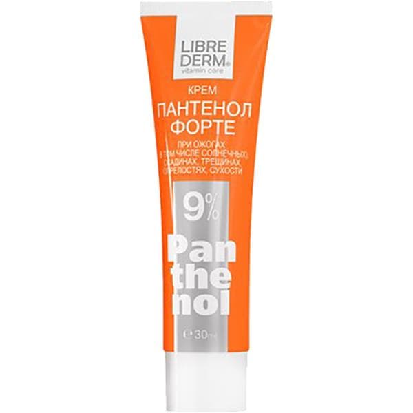 Librederm panthenol forte крем 9% 30 мл