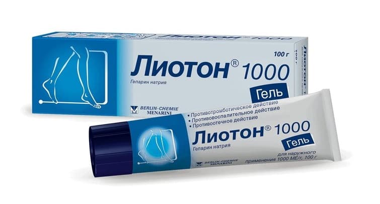 лиотон 1000 гель для наружн примен 100г