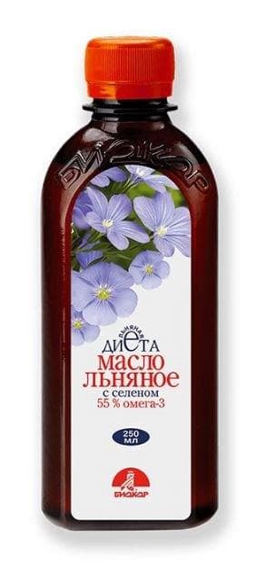 льняное масло с селеном 250 мл