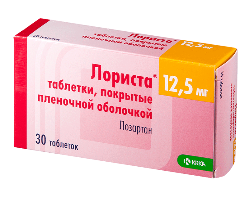лориста таб ппо 12,5мг 30