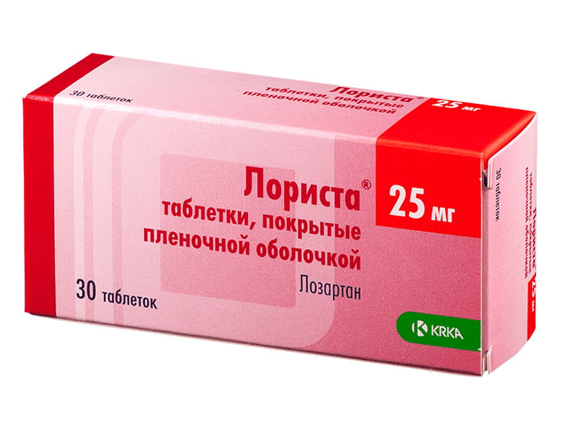 лориста таб ппо 25мг 30
