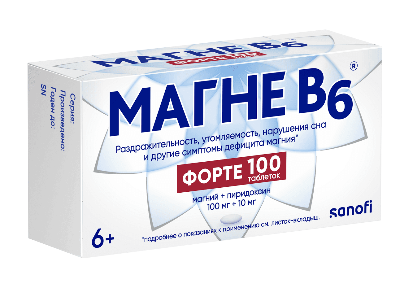 магне в6 форте таб ппо N100