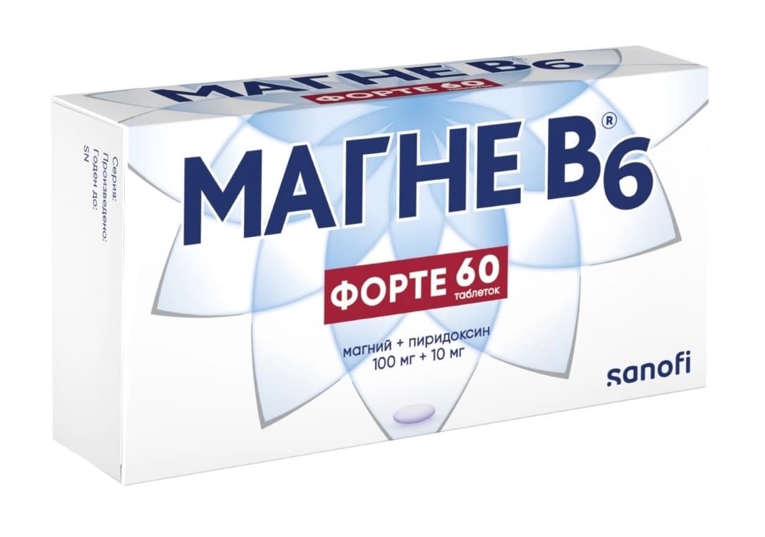 магне в6 форте таб ппо N60
