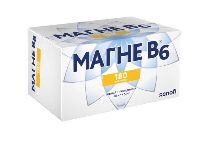 магне в6 таб по N180