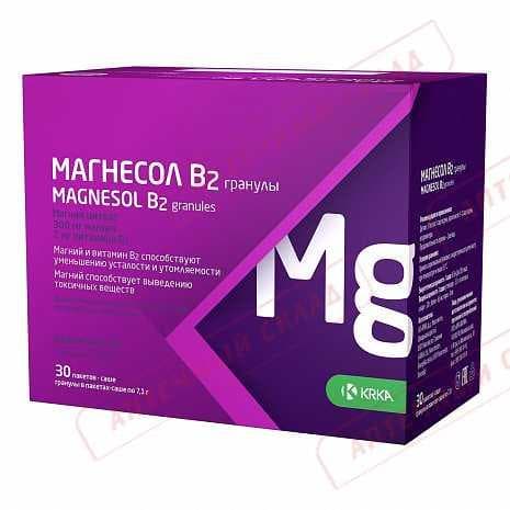 магнесол b2 гран саше N30