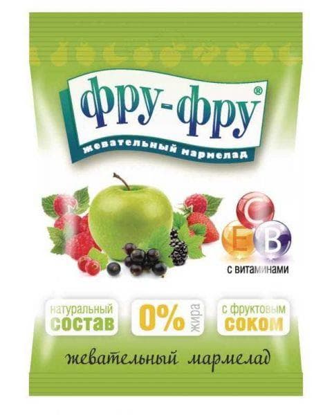 мармелад фру-фру азбука 30 г