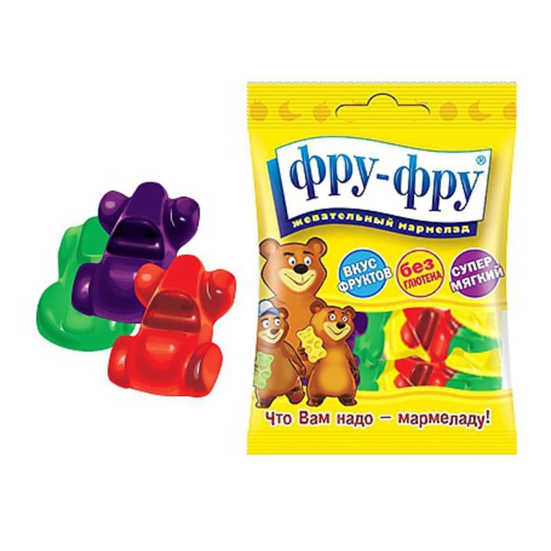 мармелад фру-фру машинки 30 г